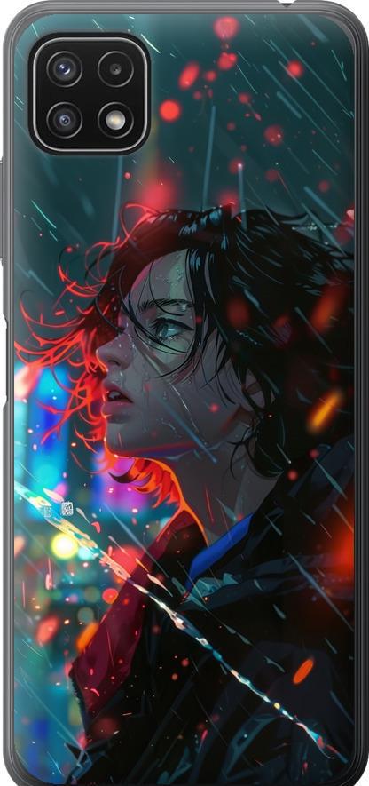Чехол на Samsung Galaxy A22 5G A226B Ночные огни (6096u-2581-42517) Чехол на Samsung Galaxy A22 5G A226B Ночные огни (6096u-2581-42517)