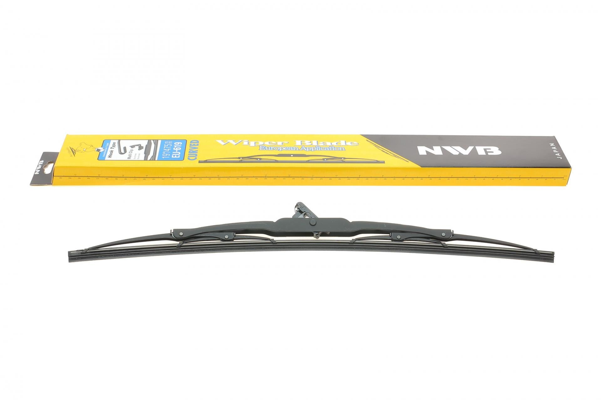 Щітка склоочисника KAVO PARTS 475 мм для Audi A3/Skoda Fabia/Octavia/VW Golf IV/Passat 94-10 NWB (EU-619)