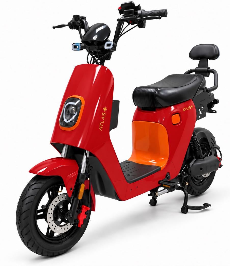 Электроскутер ATLAS Neon 1000W Red (4047)