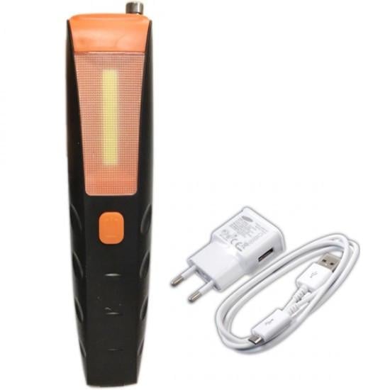 LED-лампа портативная USB с магнитным креплением 3 Вт Черный (LM-1022-4120)