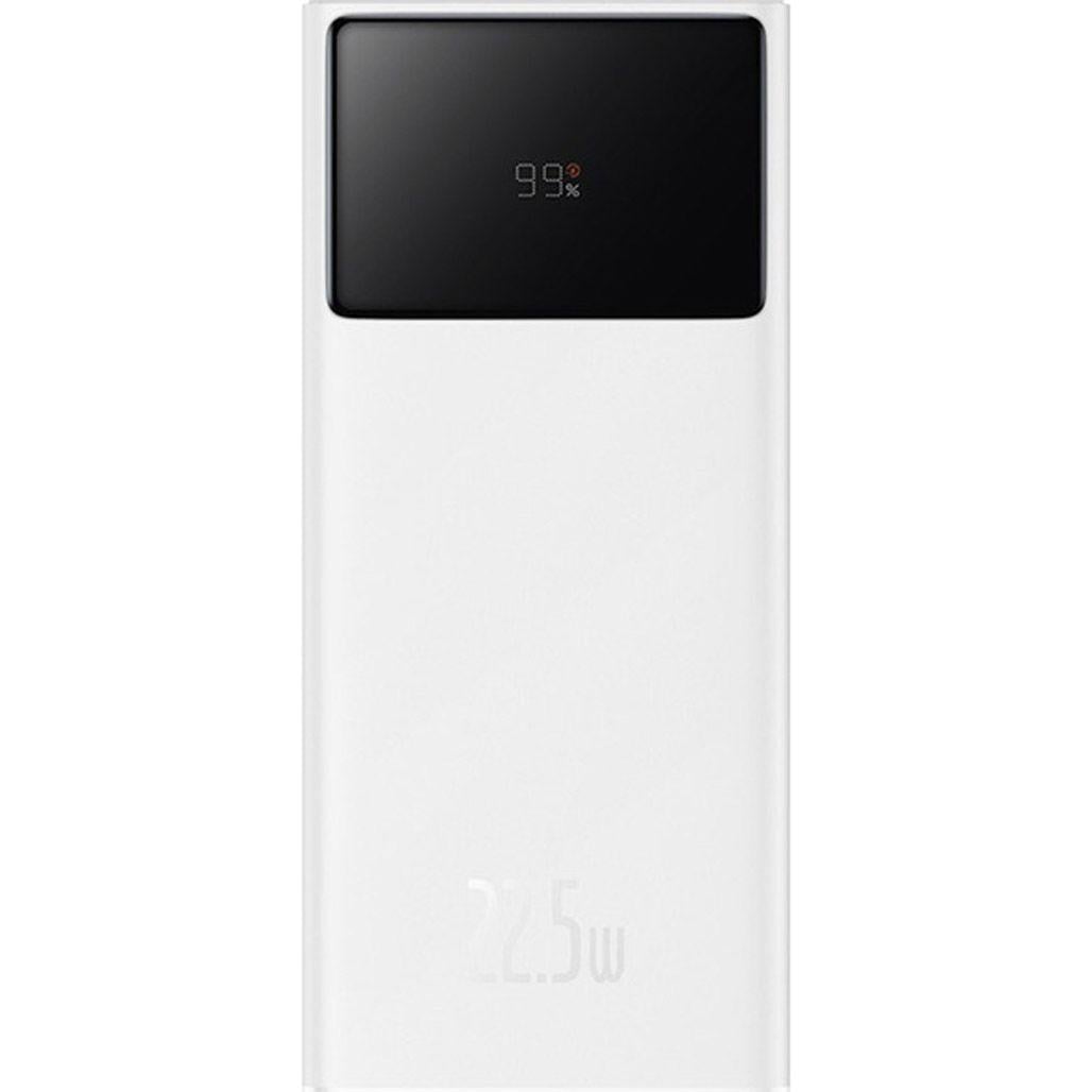 Батарея портативна BASEUS Star-Lord Digital Display Fast PPXJ080102 30000 mAh 22,5W White