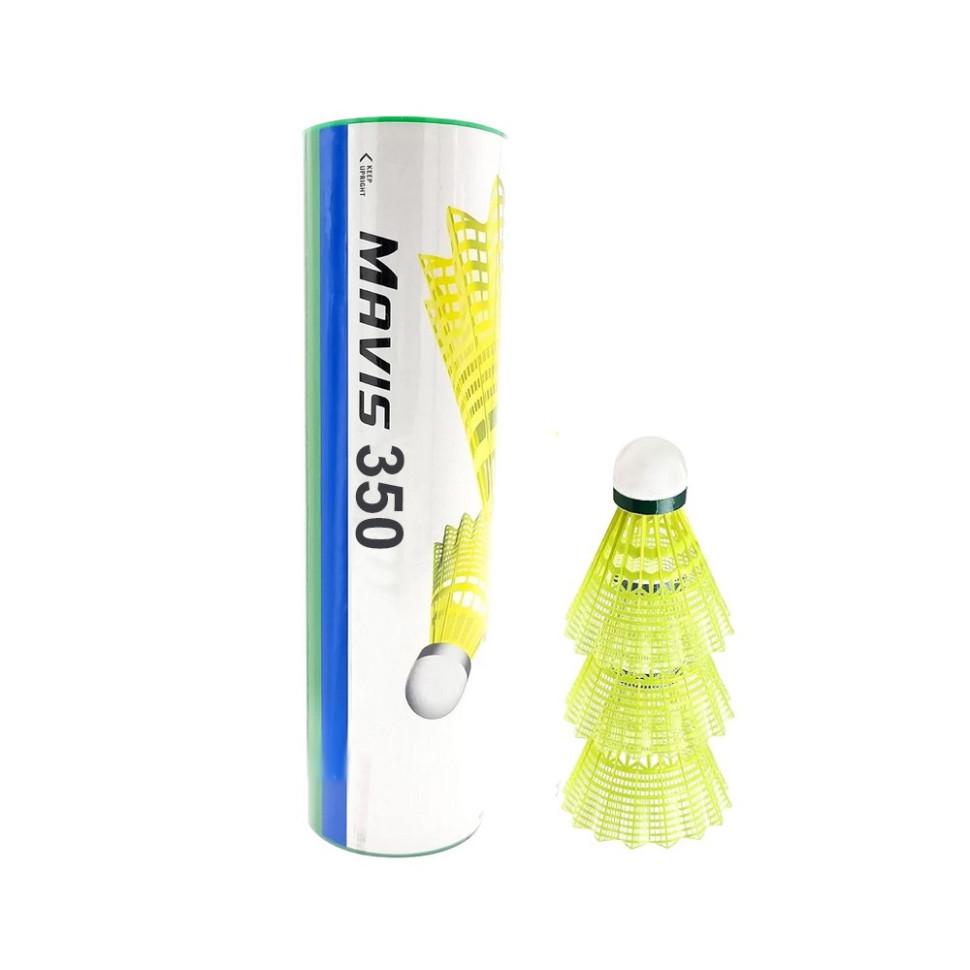 Набор воланов для нейлоновых бадминтона 6 шт. Желтый (2662575433)