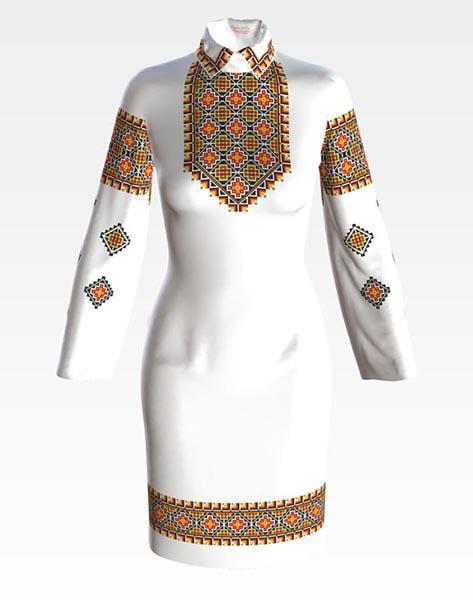 Заготовка жіночого плаття ПЛ028 Прикарпаття для вишивання бісером та нитками з домотканого полотна Льняний (ПЛ028дМ) Заготовка жіночого плаття ПЛ028 Прикарпаття для вишивання бісером та нитками з домотканого полотна Льняний (ПЛ028дМ)