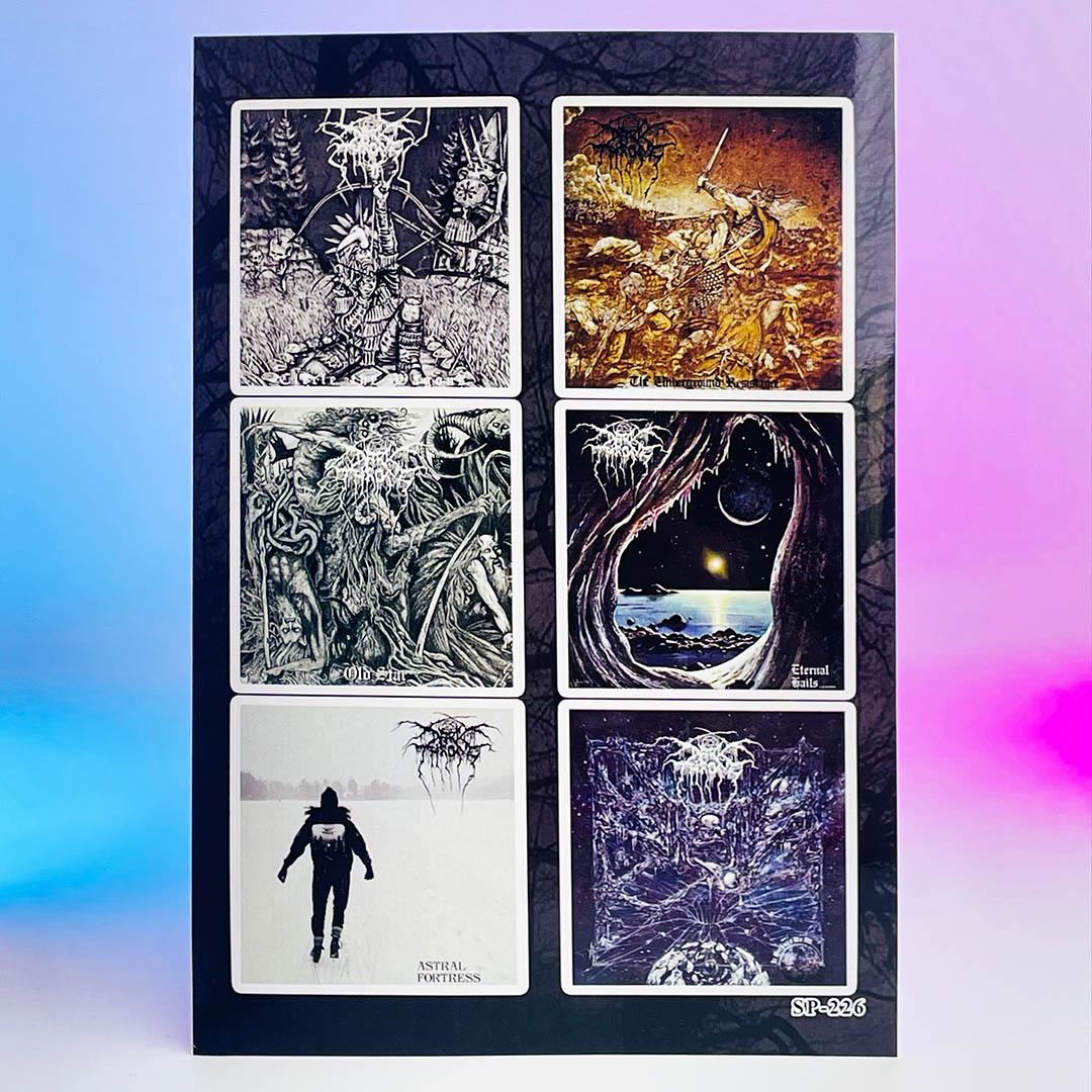 Стикер-пакет Darkthrone Album Covers 3 (SP 226)