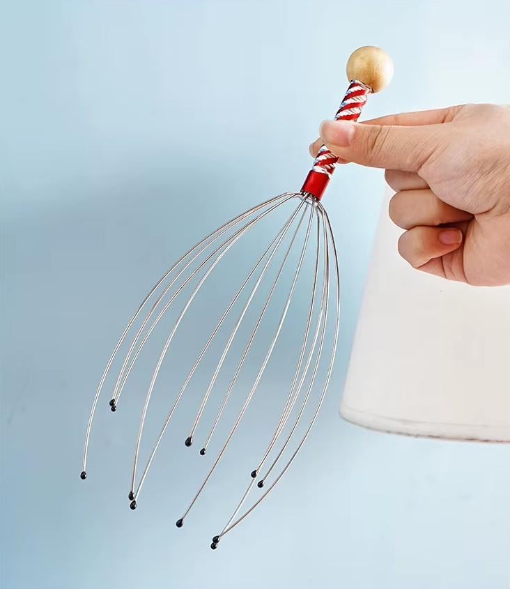 Массажер ручной для головы Мурашка антистресс точечный 1 шт. Голубой (2610823744) - фото 6 Массажер ручной для головы Мурашка антистресс точечный 1 шт. Голубой (2610823744) - фото 6