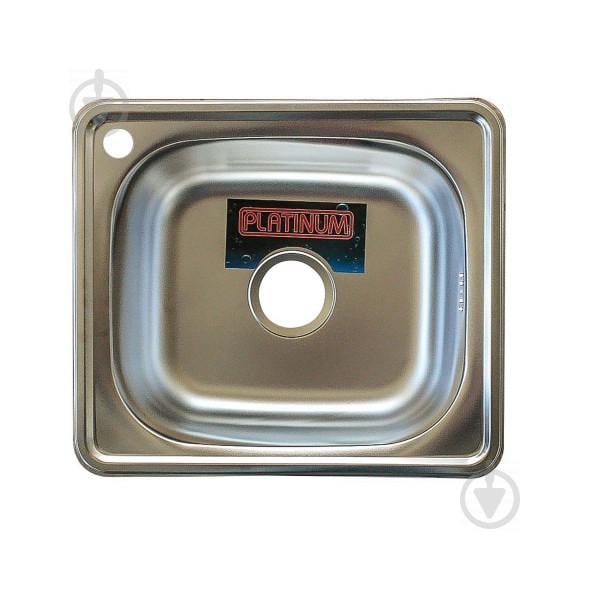 Кухонная мойка Platinum 4842 Decor 0,6 мм (40108)
