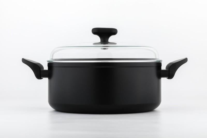 Каструля з кришкою NOIS 830836 Salto 7 л 28 см Silver - фото 1 Каструля з кришкою NOIS 830836 Salto 7 л 28 см Silver - фото 1