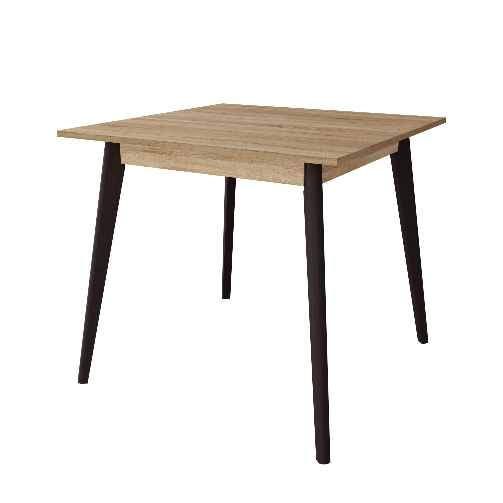 Стол Неман БОН 780х780 мм Дуб сонома/Венге (20000066)