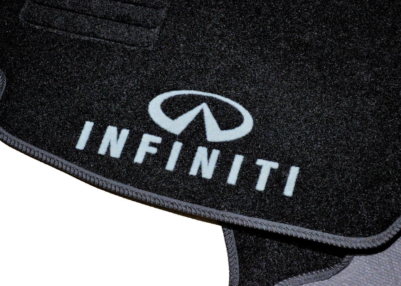 Коврики в салон AVTM ворсовые Infiniti FX35/45 2003-2008 5 шт. Черный (BLCCR1244) - фото 4