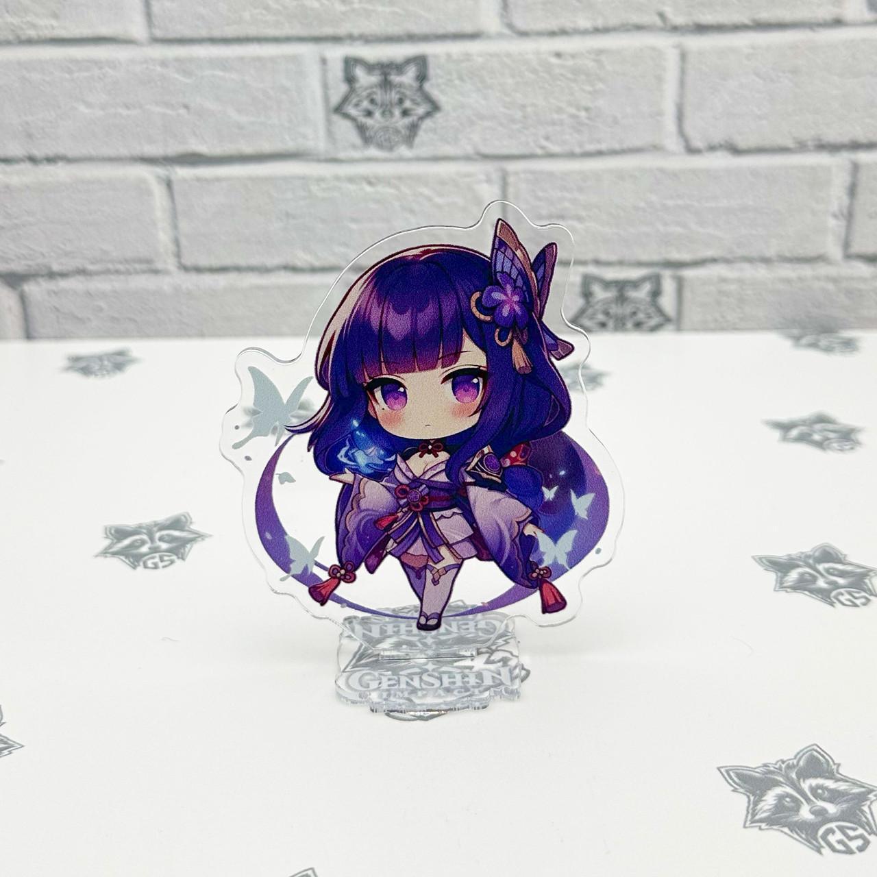 Фигурка коллекционная акриловая Genshin Impact Chibi Сегун Райден 3 10 см (2220315296)