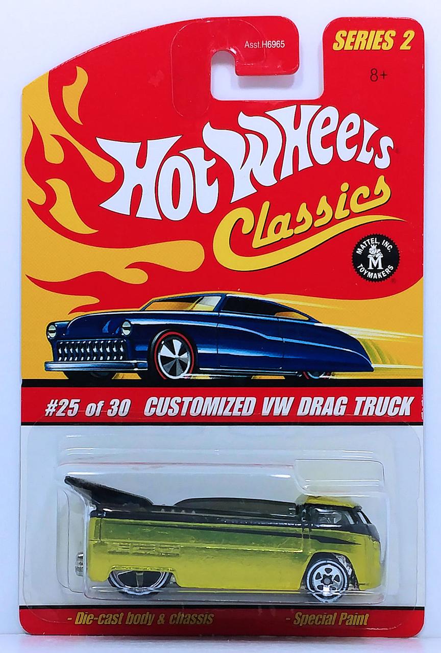 Игрушечная машинка Hot Wheels Customized VW Drag Truck 2006 Classics Series 2 25/30 антифриз (J2781)