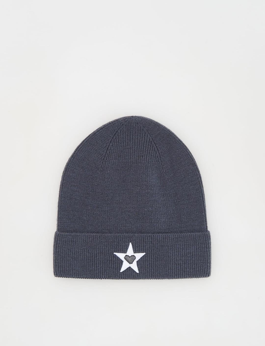 Шапка-бини детская демисезонная для девочки Reserved 48 см Черный (25091108A)