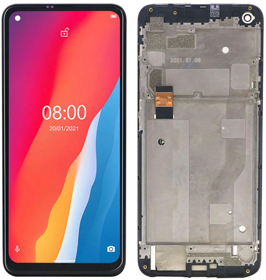 Дисплей/сенсор с передней панелью для Ulefone Note 11P Black (2000996022817) - фото 2
