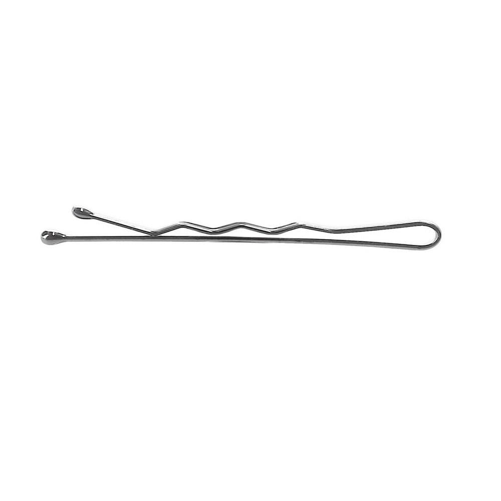 Невидимки волнистые для волос Lussoni Waved Hair Grips 250 шт. Silver (1533678024)