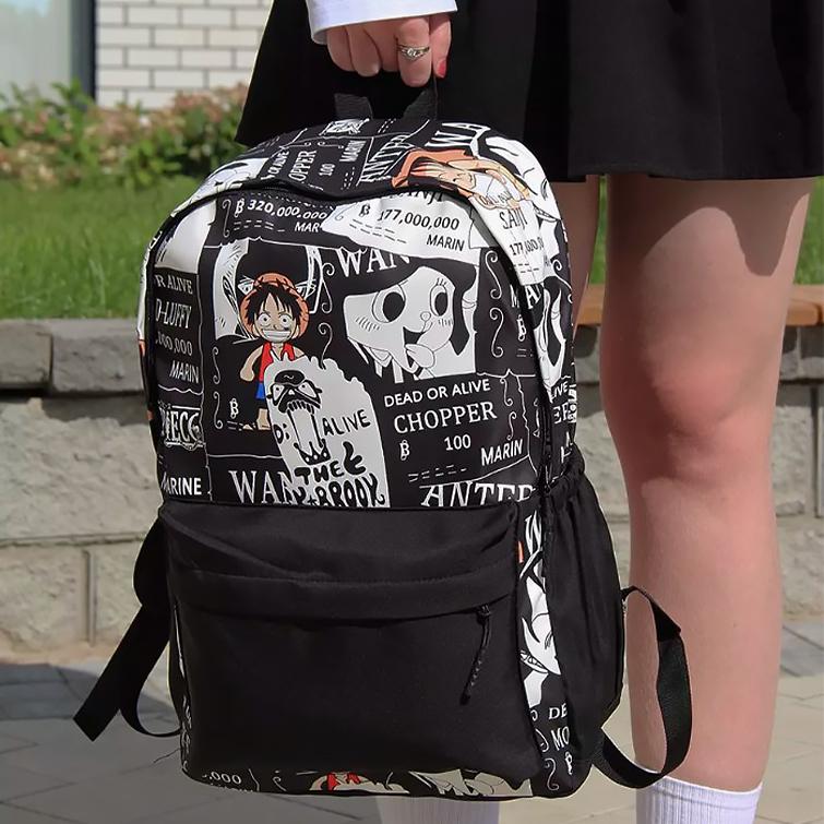 Рюкзак подростковый 83124 с аниме 20L Black - фото 3