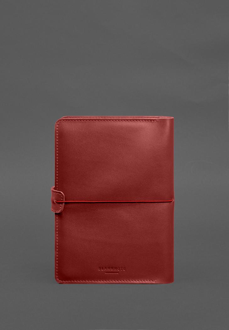 Кожаный блокнот А5 Софт-бук 9.4 Красный (A-028803) - фото 10 Кожаный блокнот А5 Софт-бук 9.4 Красный (A-028803) - фото 10