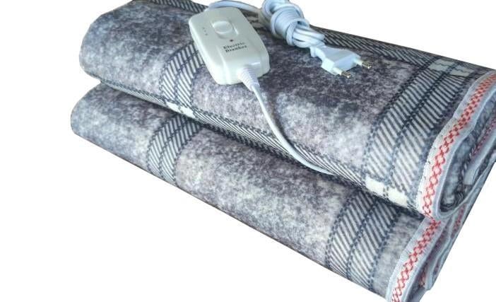 Электропростынь с терморегулятором Termosoft Royan Electric Blanket односпальная байка 68х148 см Пастельный - фото 2