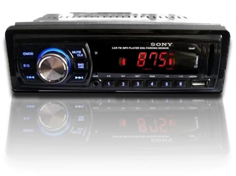 Автомагнитола USB/RGB SD/AUX/FM пульт 1047Р