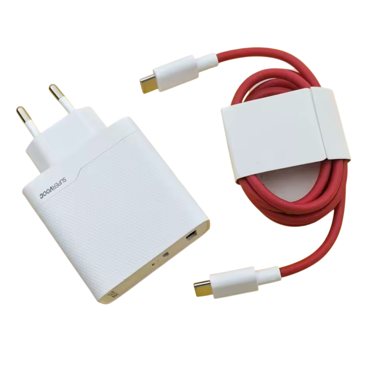 Зарядное устройство OnePlus SuperVOOC USB-C+USB-A 120W OEM с кабелем 1 м (36977927) Зарядное устройство OnePlus SuperVOOC USB-C+USB-A 120W OEM с кабелем 1 м (36977927)