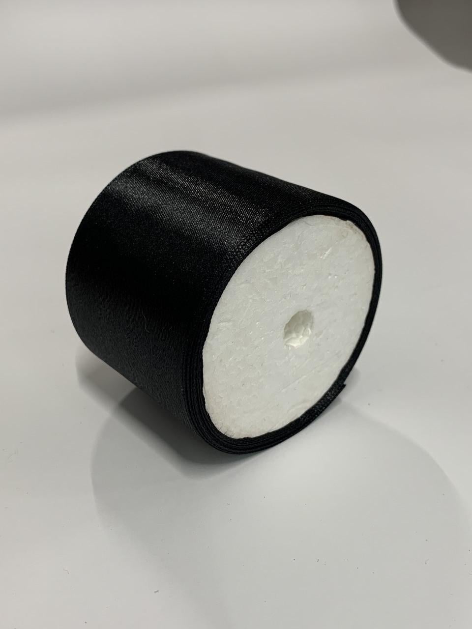 Стрічка атласна 5 см Чорний (1617948480) Стрічка атласна 5 см Чорний (1617948480)