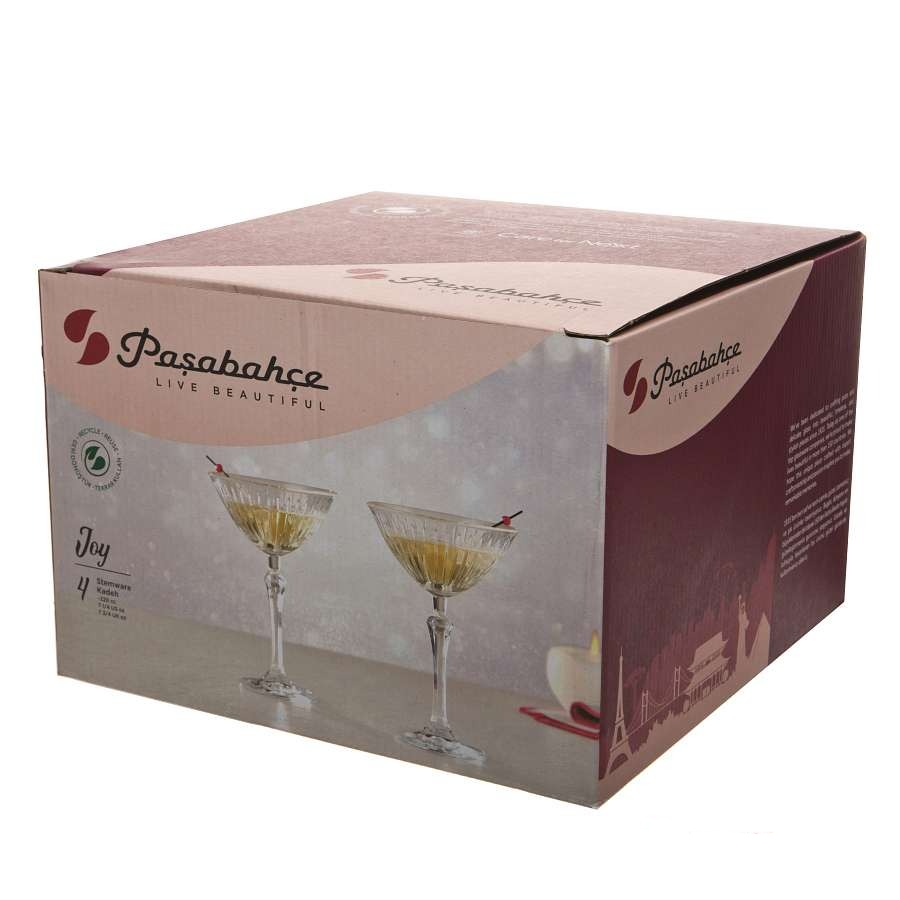 Набір келихів Pasabahce JOY 4 шт. 220 мл (440310) - фото 5 Набір келихів Pasabahce JOY 4 шт. 220 мл (440310) - фото 5