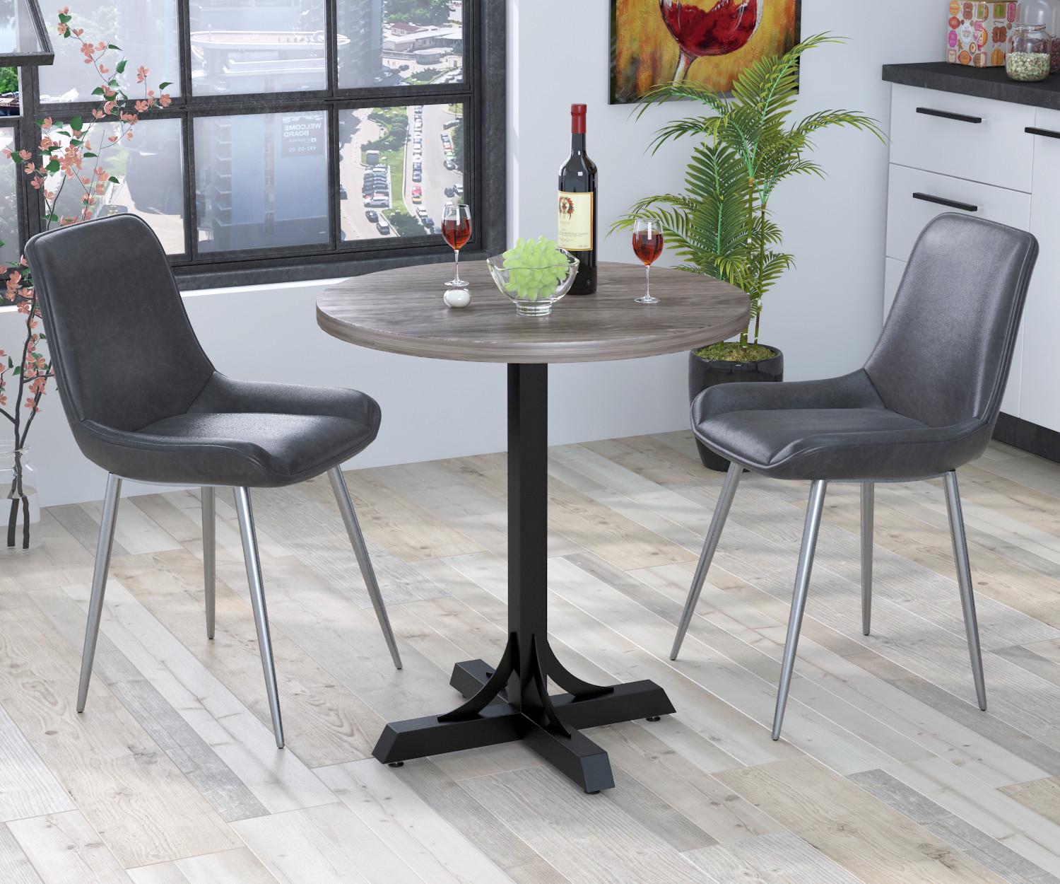 Стіл круглий обідній Артур Дуб Палена