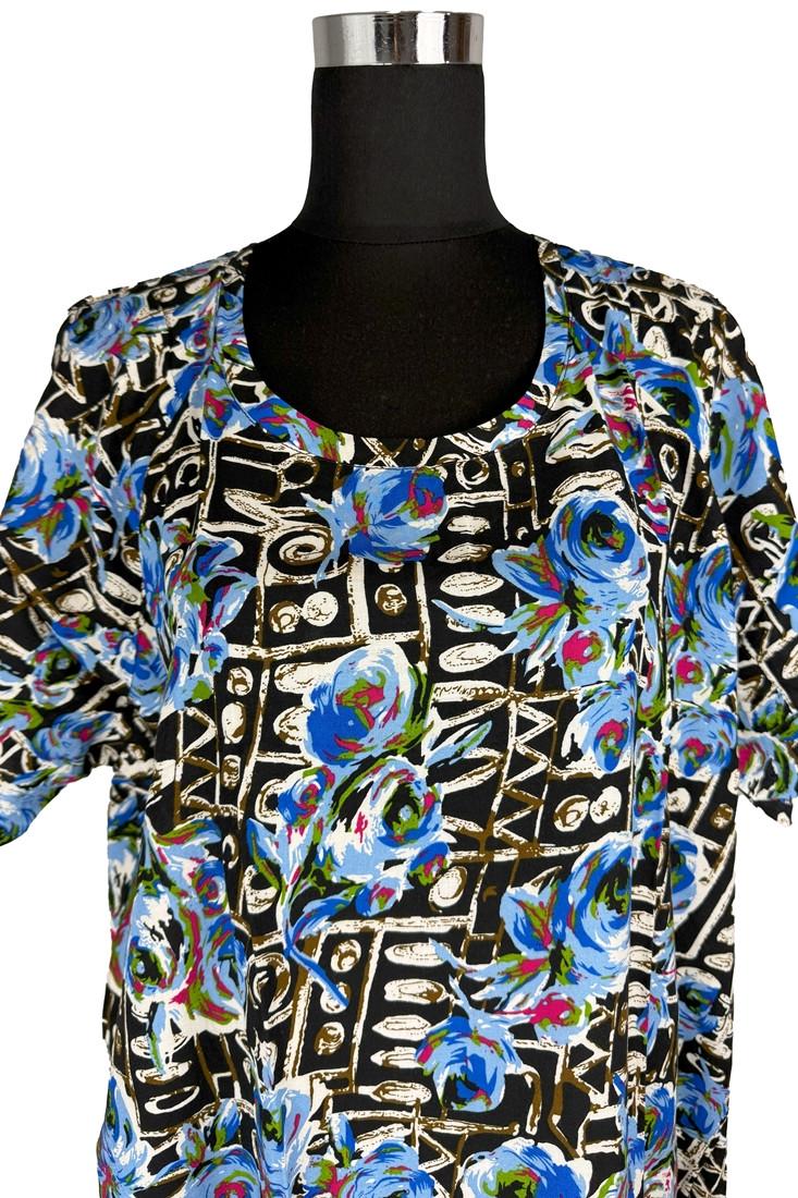 Платье женское летнее длинное 2XL Разноцветный (2608795377) - фото 2 Платье женское летнее длинное 2XL Разноцветный (2608795377) - фото 2