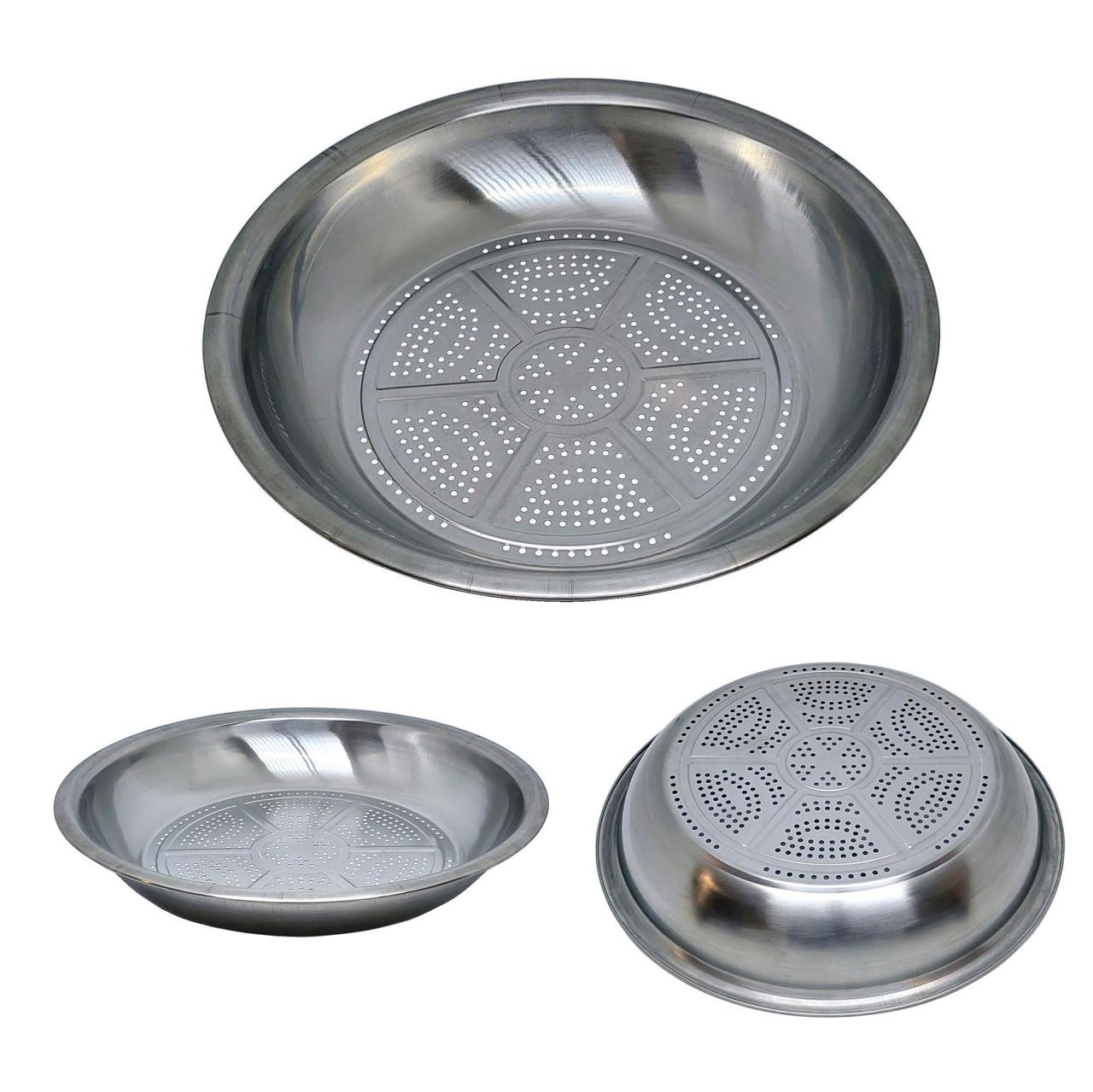 Пароварка для кастрюли сито диаметр 30 см высота 5 см - фото 5 Пароварка для кастрюли сито диаметр 30 см высота 5 см - фото 5