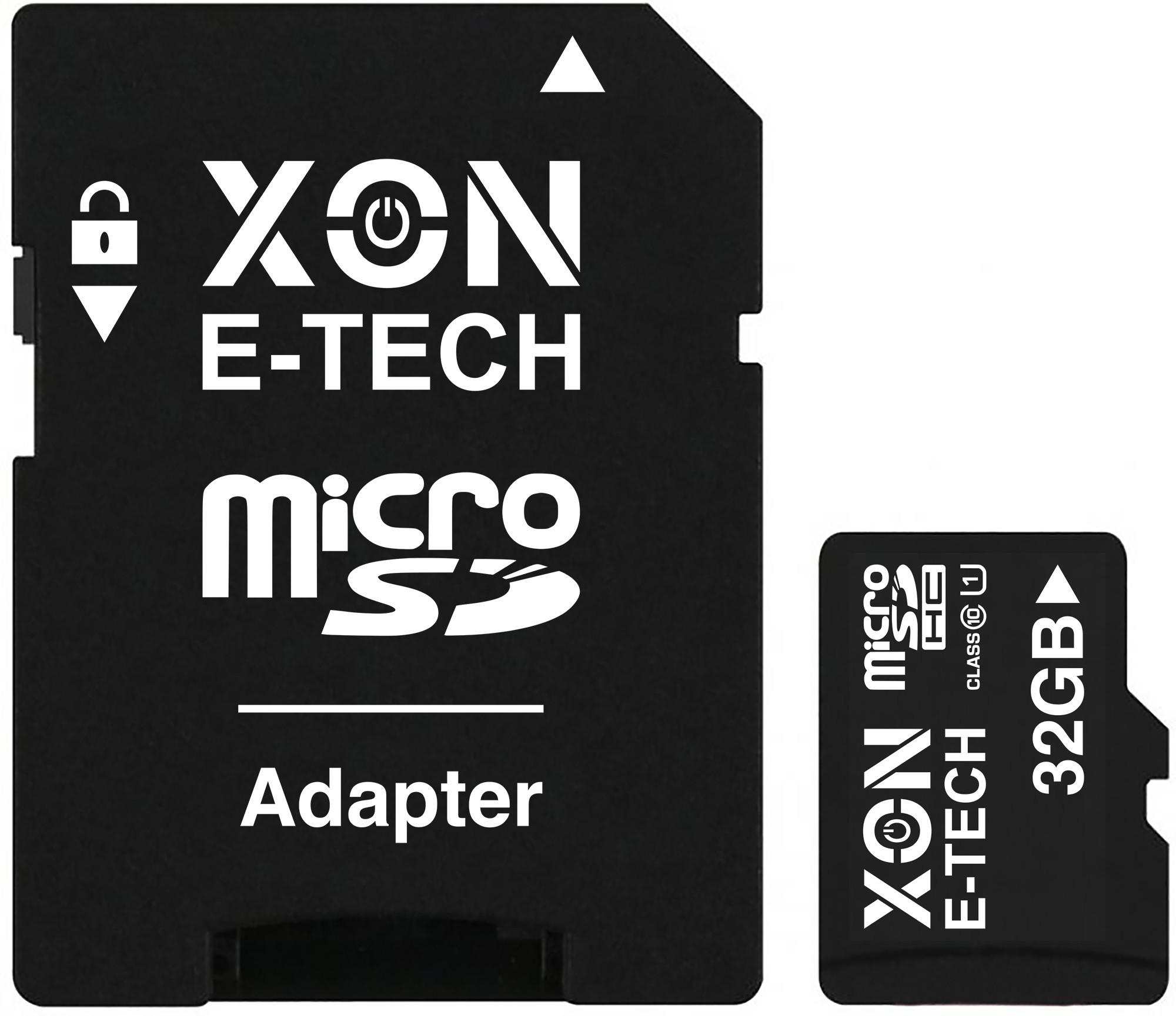 Карта пам'яті XON microSDHC 32 GB Class 10 UHS-I + SD adapter (MCSH1032BA)