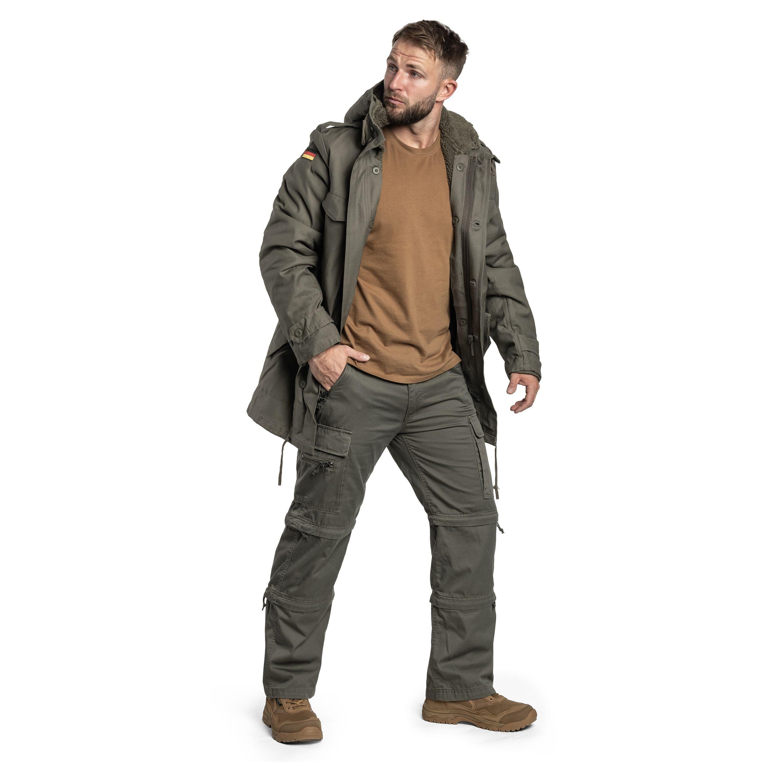 Куртка Brandit BW Parka Flag XL Olive (3163/1XL) - фото 3