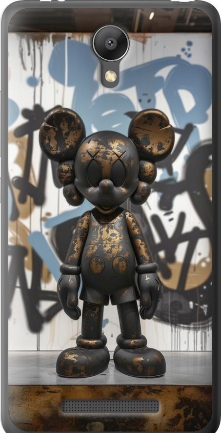 Чехол на Xiaomi Redmi Note 2 Bronze kaws v2 (6098t-96-42517)