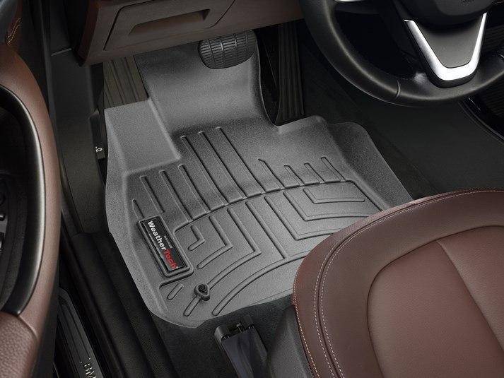 Коврики автомобильные передние лайнеры WeatherTech 448811 BMW X1/X2 2016 Черный (1319751039)