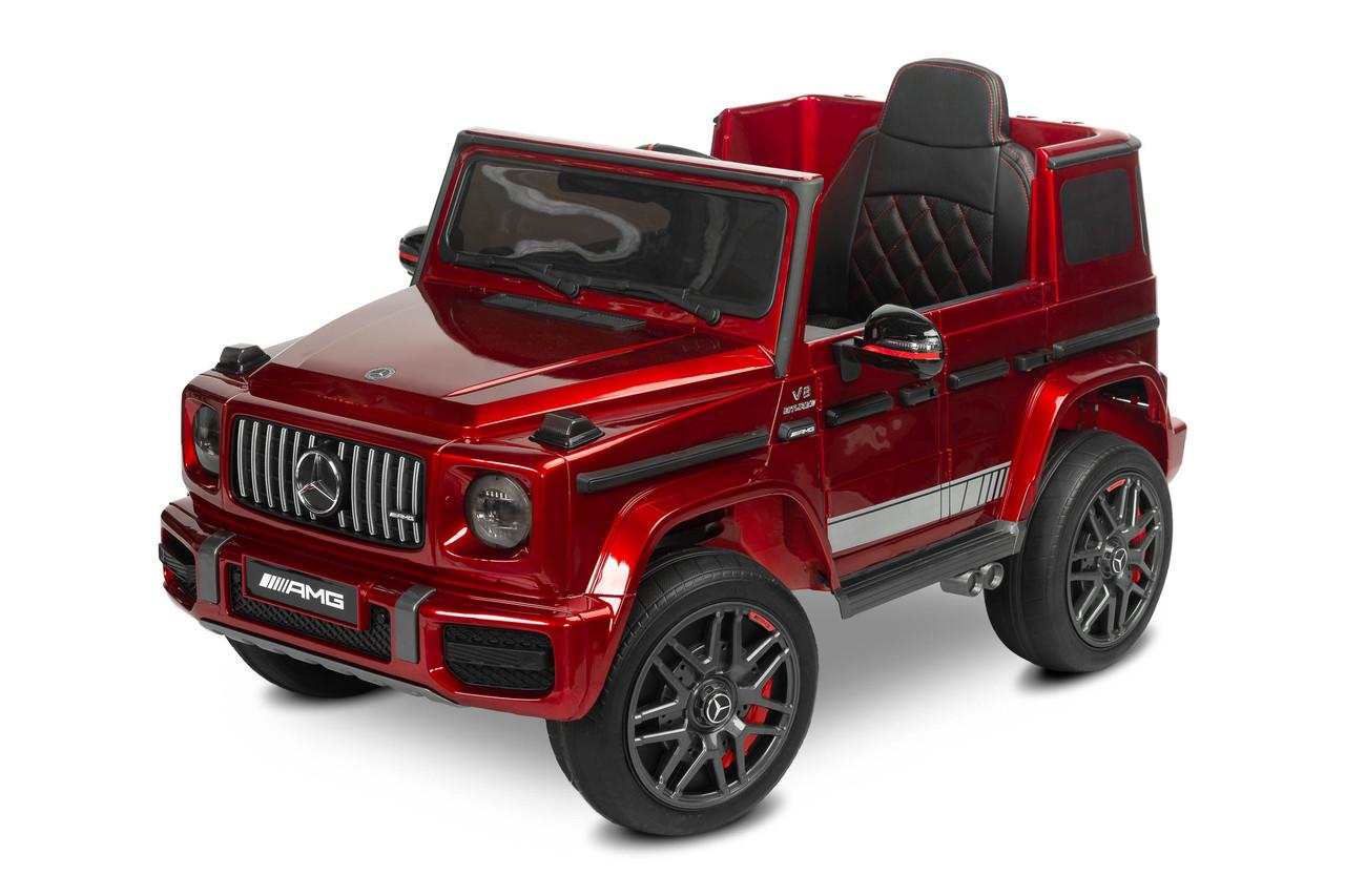 Электромобиль детский Caretero Mercedes Benz G63 AMG 2 мотора пульт ДУ 90 Вт Red (395548)