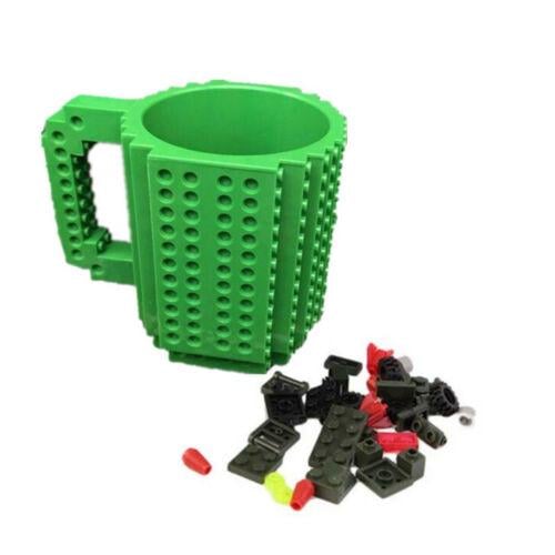 Чашка конструктор Brick Mug Зеленый - фото 8