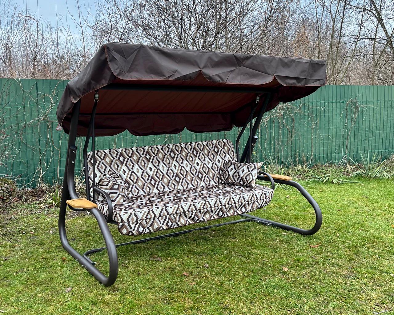 Садова гойдалка GreenGard "Глорія" (Арт.037-2) - фото 2 Садова гойдалка GreenGard "Глорія" (Арт.037-2) - фото 2