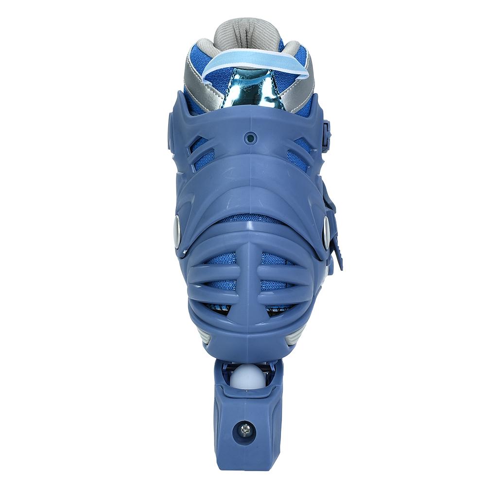 Роликові ковзани дитячі розсувні A4155-L-BL р. 39-42 - фото 4