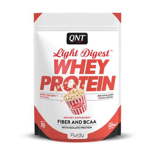 Протеин QNT Light Digest Whey Protein 500 г 25 порций Popcorn