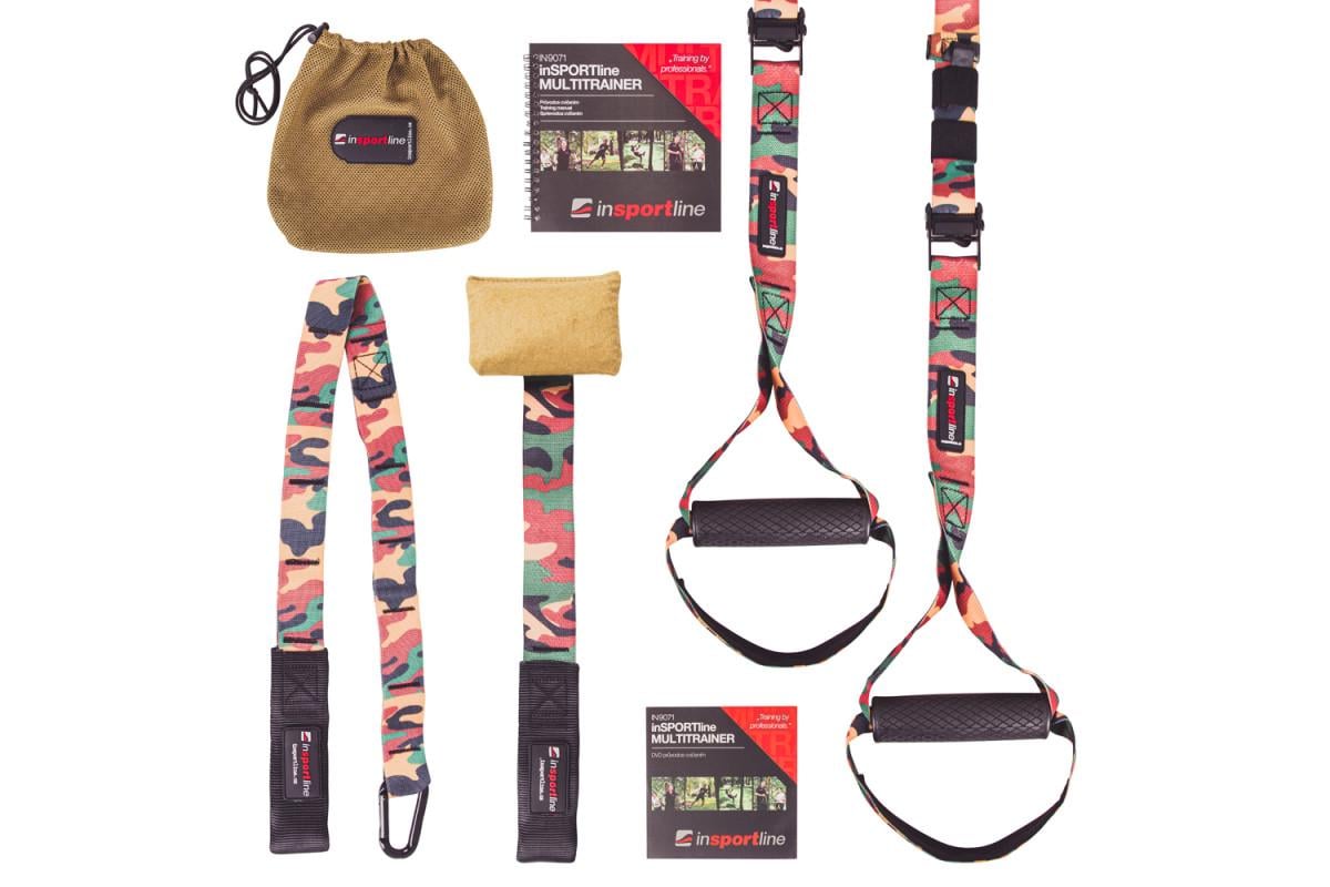 Подвесная система для силовых тренировок inSPORTline MultiTrainer Камуфляж (277217)