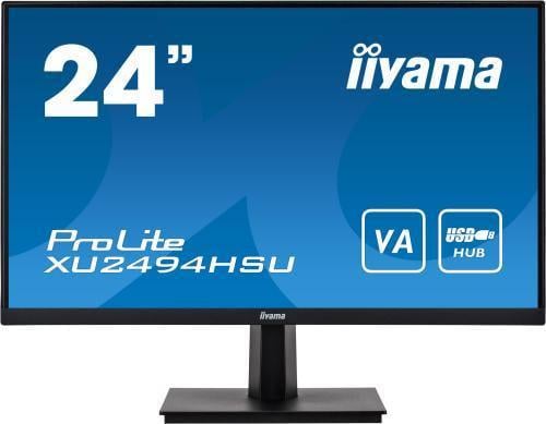 Монітор Iiyama ProLite XU2494HSU-B1 23.8" Чорний (2881183795)