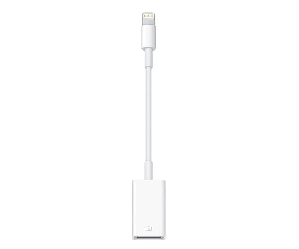 Адаптер переходник OTG для iPhone/iPad/iPod Touch NK-102 USB-Lightning White