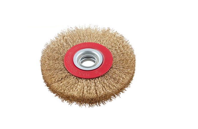 Щетка дискообразная витая проволока 125х22,23 см