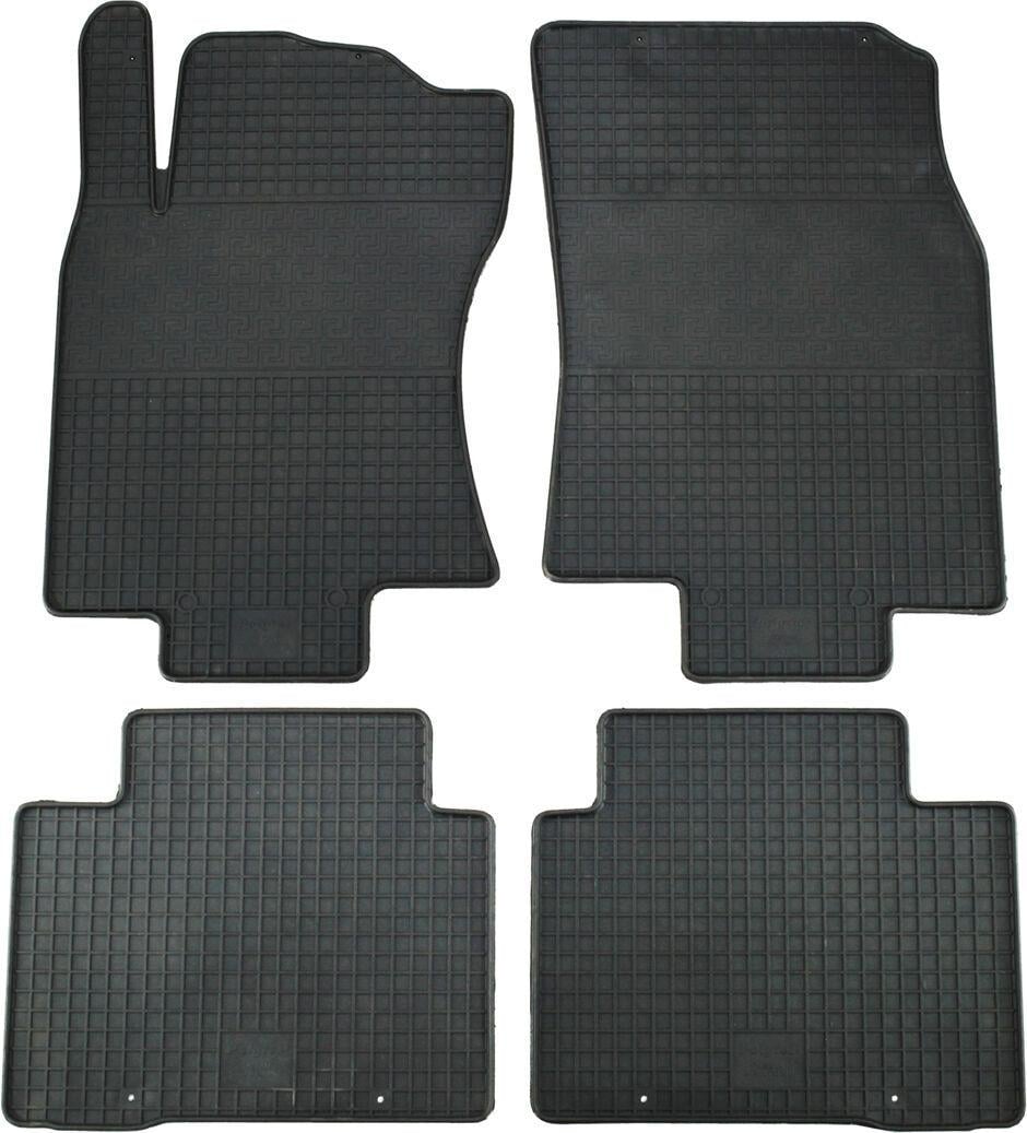 Коврики автомобильные в салон Polytep Nissan X-Trail с 14 г.в. 4 шт. Черный (15292948)