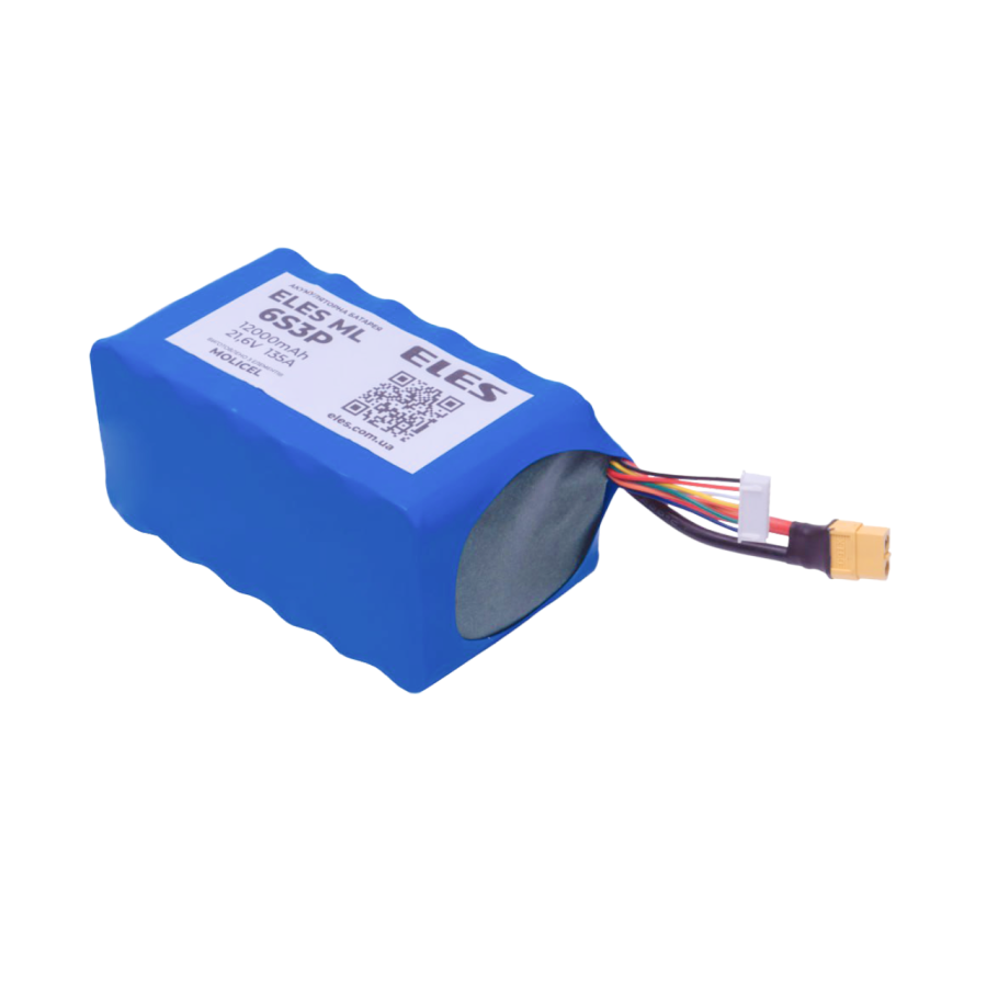 Батарея аккумуляторная ELES ML 6S3P 12000 mAh 21,6V 135А (1393413982) - фото 4