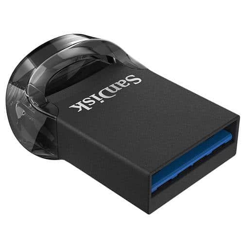 Флеш-накопитель USB 3.1 SanDisk Ultra Fit 256 Гб 130Mb/s Black (34602112) Флеш-накопитель USB 3.1 SanDisk Ultra Fit 256 Гб 130Mb/s Black (34602112)