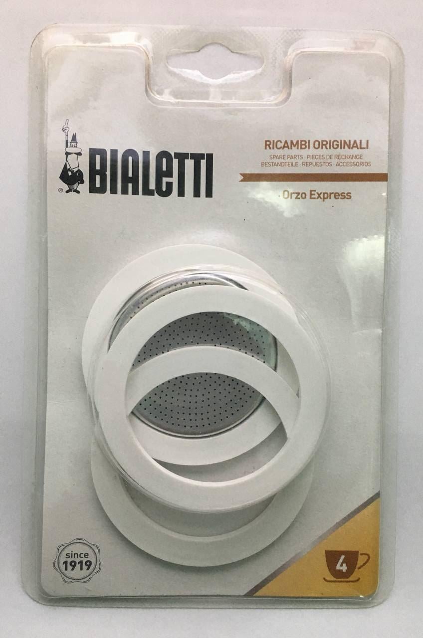 Ремкомплект для гейзерной кофеварки Bialetti Orzo 4 чашки (018488)