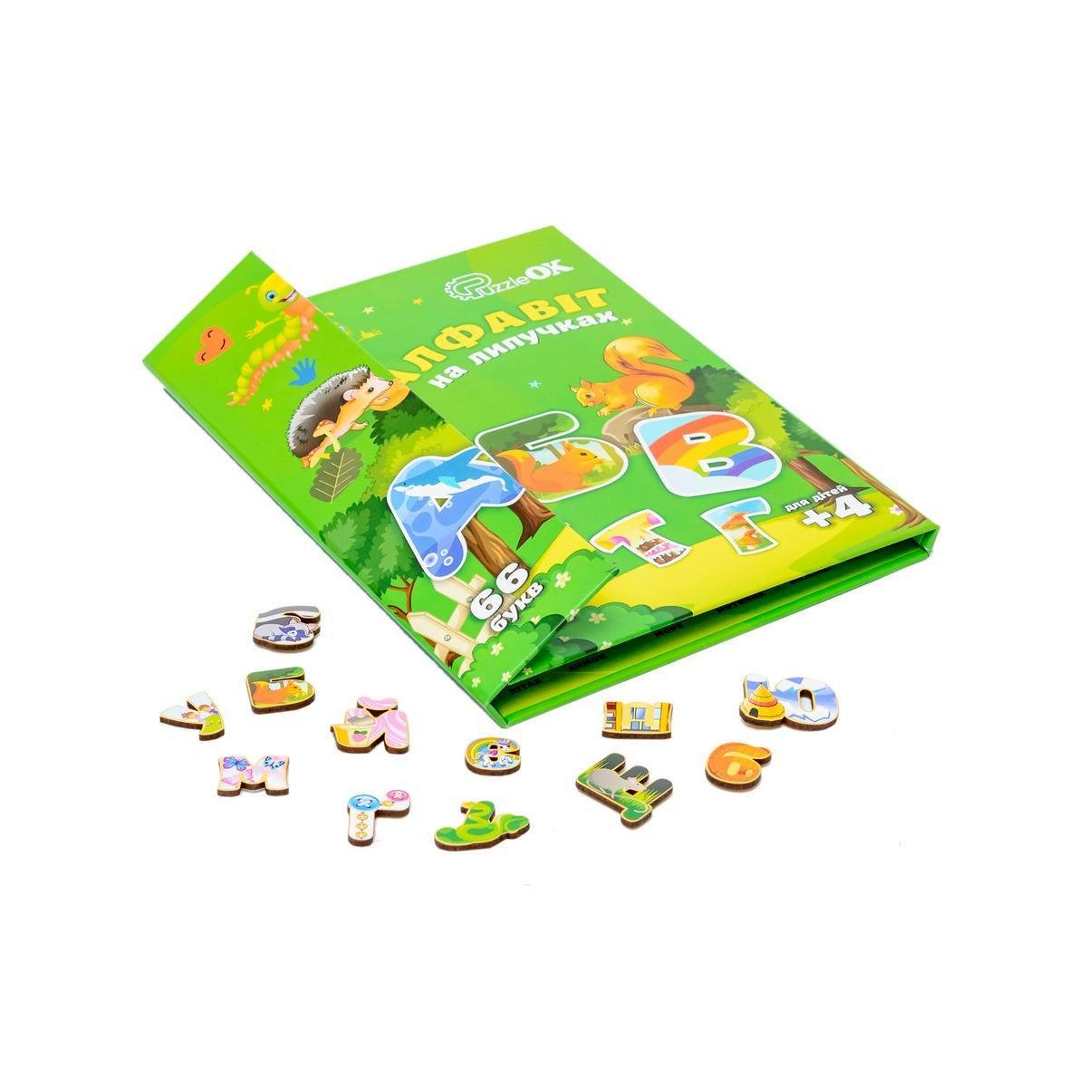 Настільна гра PuzzleOK Алфавіт на липучках Різнокольоровий (SR-113-N-287) - фото 3 Настільна гра PuzzleOK Алфавіт на липучках Різнокольоровий (SR-113-N-287) - фото 3