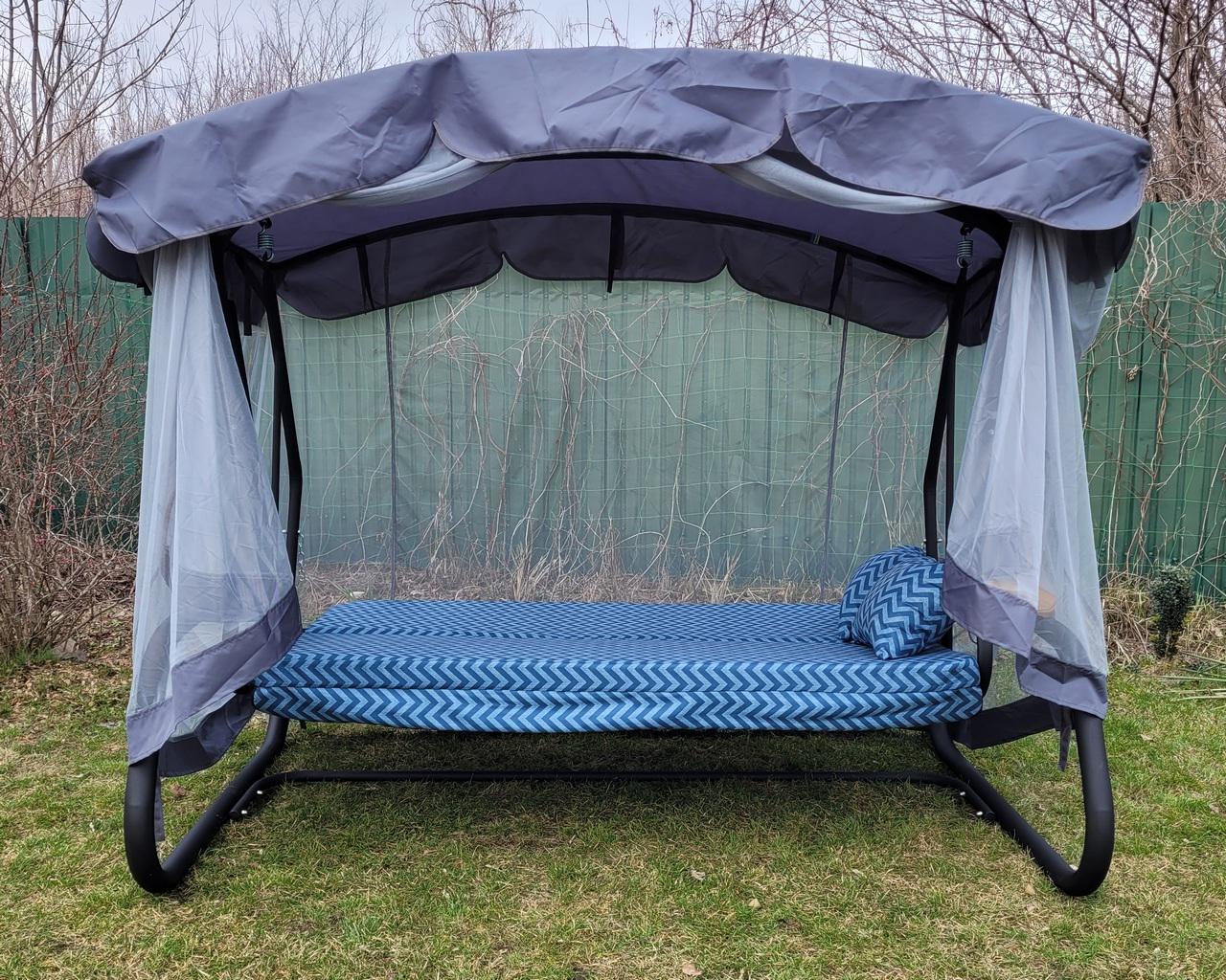 Садова гойдалка GreenGard "Чорна перлина" (Арт.041) - фото 3 Садова гойдалка GreenGard "Чорна перлина" (Арт.041) - фото 3