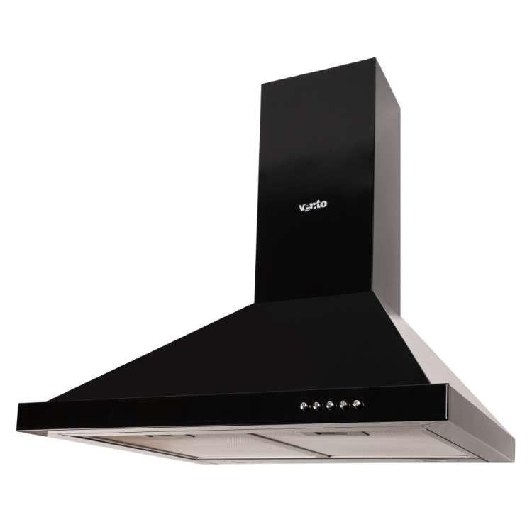 Вытяжка кухонная Ventolux LAZIO 60 BK (1000) LED Черный (2390963064) Вытяжка кухонная Ventolux LAZIO 60 BK (1000) LED Черный (2390963064)