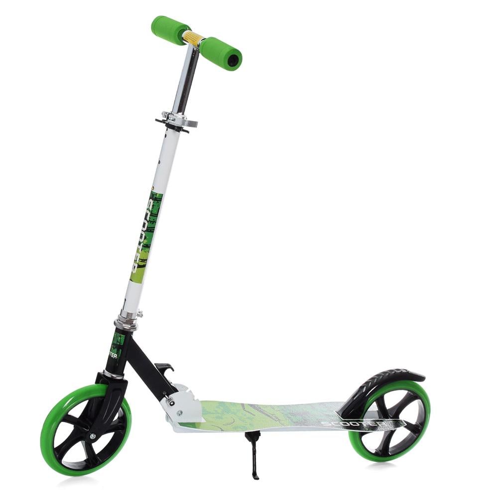 Самокат iTrike SR 2-050-1-WGR Белый/Зеленый