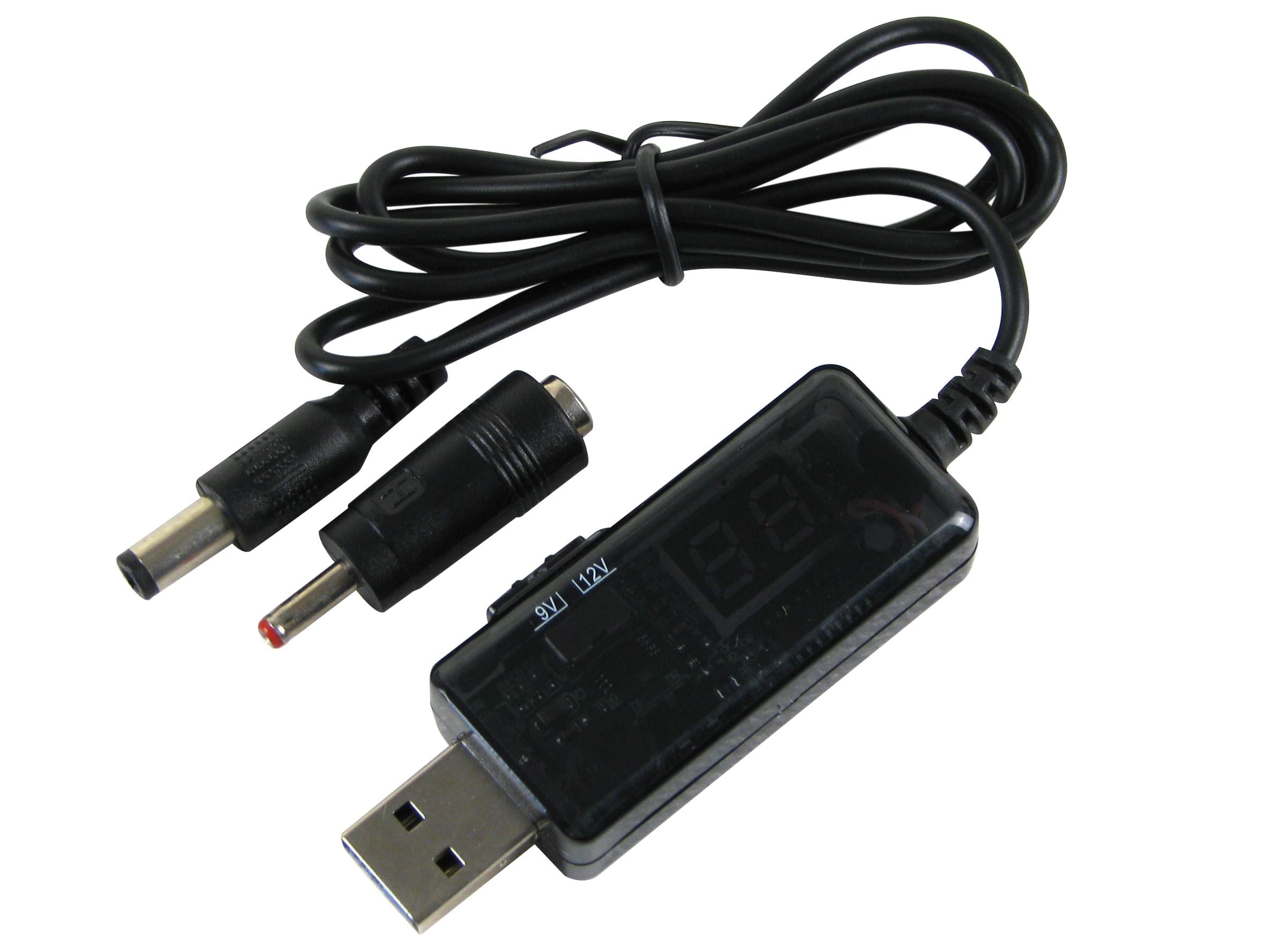 Кабель інвертор для роутера з 5 на 9-12 В